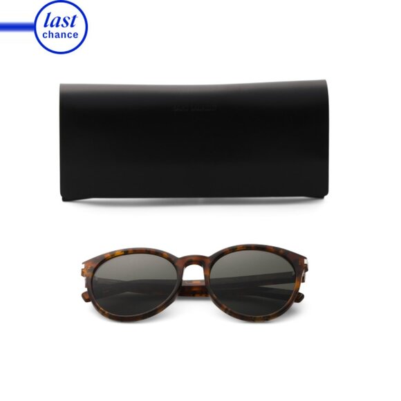 SAINT LAURENT Brown 54mm Cat Eye Sunglasses - Picture 1 of 2